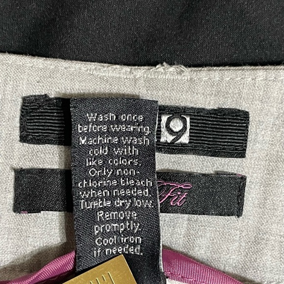 Apt. 9 Women's Gray Curvy Fit Straight Leg Trousers, Sz 2, Excellent Condition - Picture 7 of 16